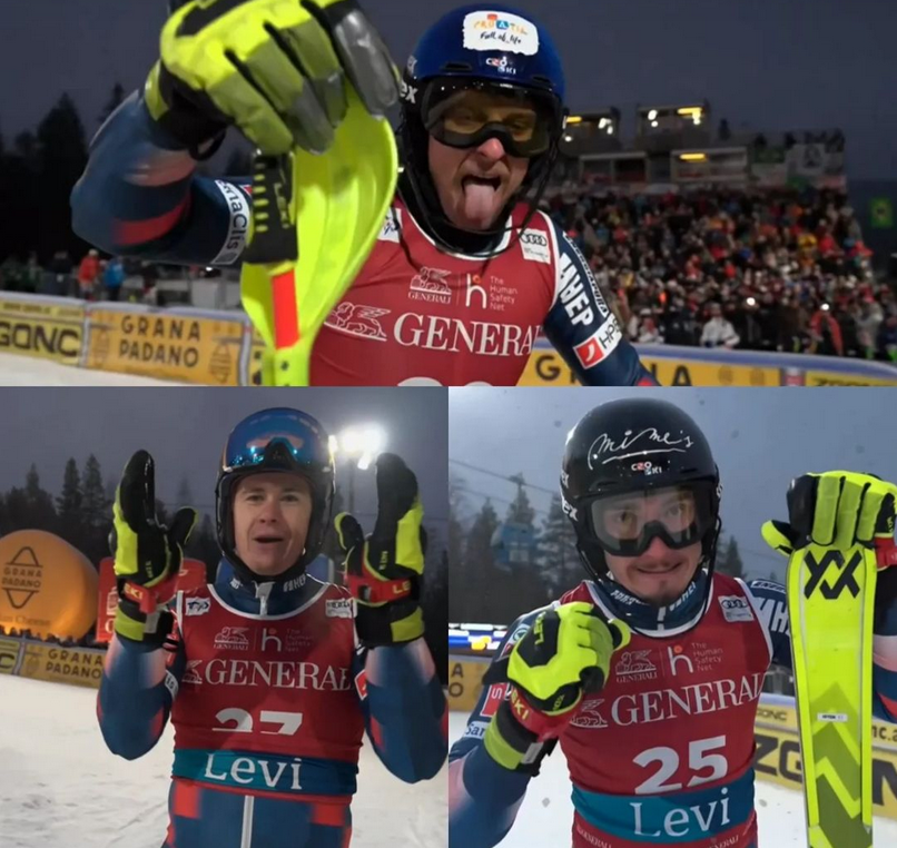 Povijesni dan za hrvatsko skijanje: Kolega i Zubčić u top 10 u Leviju, Rodeš u bodovima!