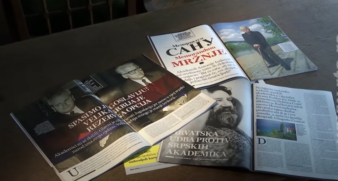 SANU nazvala dokument HAZU-a "huškačkim političkim pamfletom"