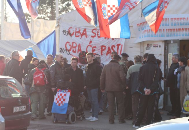 Prošlo je osam godina od podizanja braniteljskog šatora u Savskoj ispred zgrade Ministarstva hrvatskih branitelja
