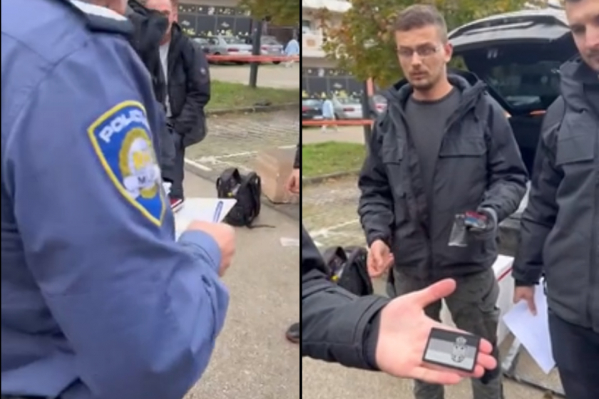 U Vukovaru zaustavili Srbe s vojnim oznakama: ‘Nismo došli kontrolirati kolonu’