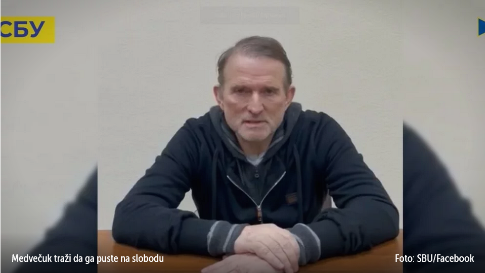 VIDEO Uhićeni Putinov saveznik u Ukrajini moli da ga se iskoristi u razmjeni. Obratio se ruskom predsjedniku