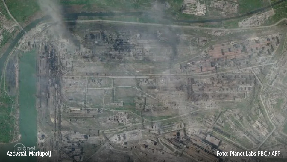 Stravični razmjeri uništenja: Objavljene nove satelitske snimke čeličane Azovstal