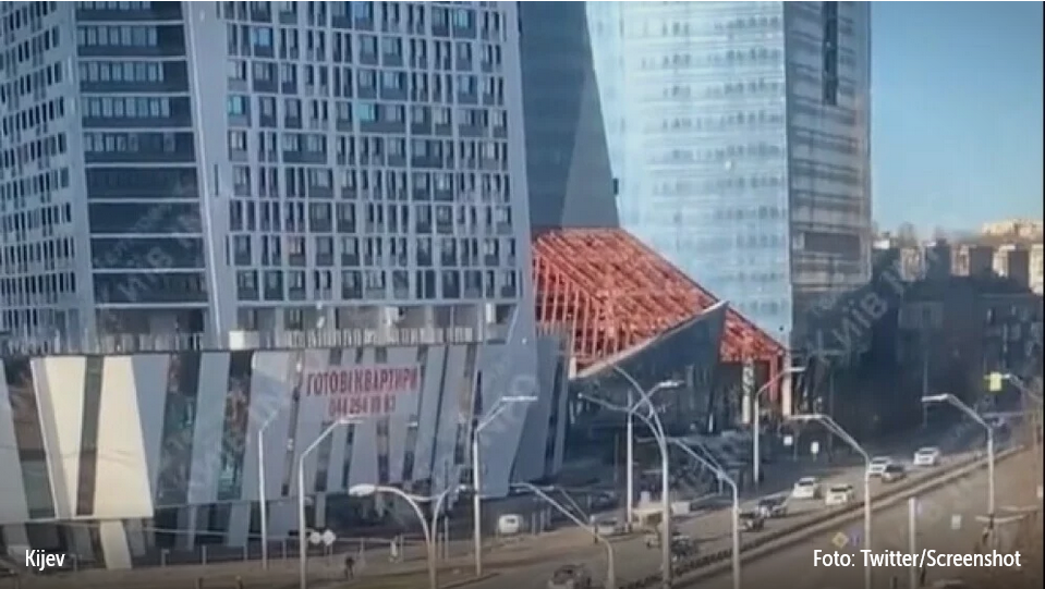 VIDEO Misteriozna kolona u Kijevu: Centar grada je blokiran, a društvene mreže bruje o dolasku Bidena