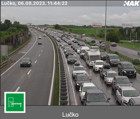 Otežano prometovanje na cestama u Hrvatskoj zbog kiše i prometa