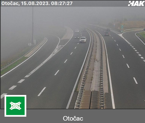 HAK:  Povećana opasnost zbog magle i radova na cestama