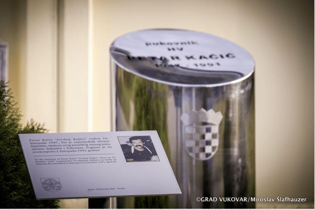 U Vukovaru odana počast pukovniku Petru Kačiću jednom od zapovjednika Sajmišta