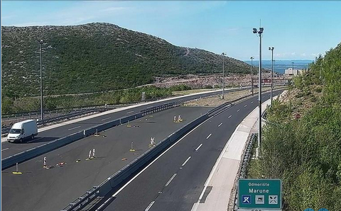 HAK: Prometna nesreća na Jadranskoj magistrali (DC8) u mjestu Seget Vranjica