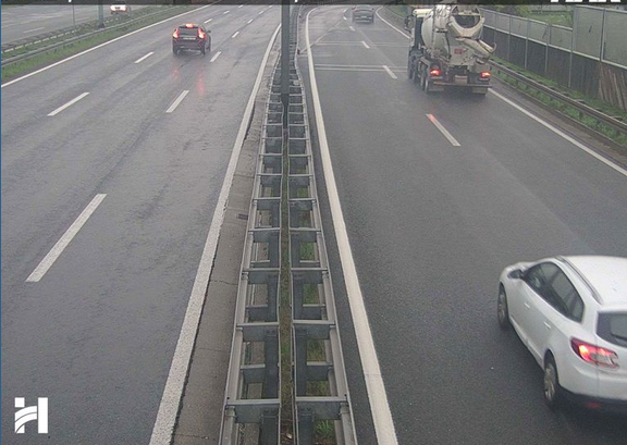Kolnici mokri i skliski, HAK upozorava na oprez, moguće kolone zbog nesreće na A3