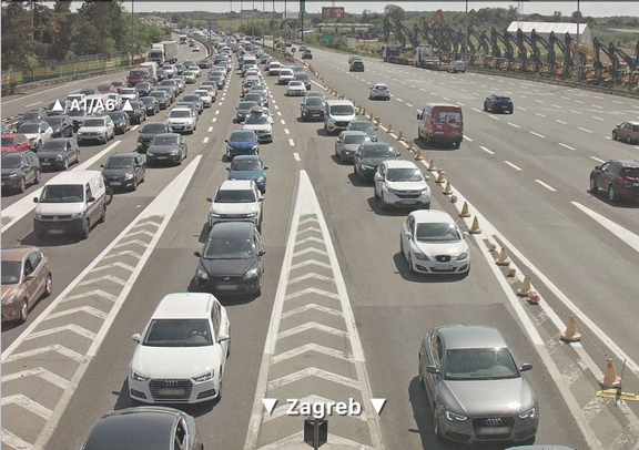 Pojačan promet prema moru i na ulazima u gradove: Gužve na Lučkom, Trakošćanu i čvoru Učka