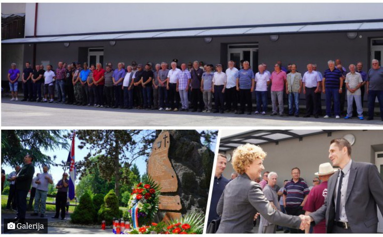 "Budite ponosni! Hrabro ste i dostojanstveno obranili Sirač i na to ćemo vam uvijek biti zahvalni"