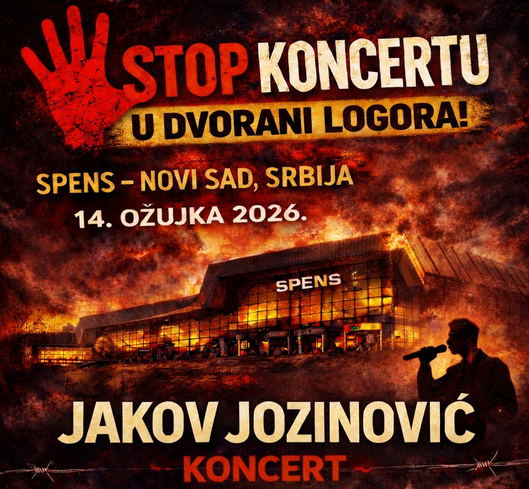 Apel bivšeg logoraša: Koncert u dvorani SPENS vrijeđa žrtve – poziv na izmještanje nastupa