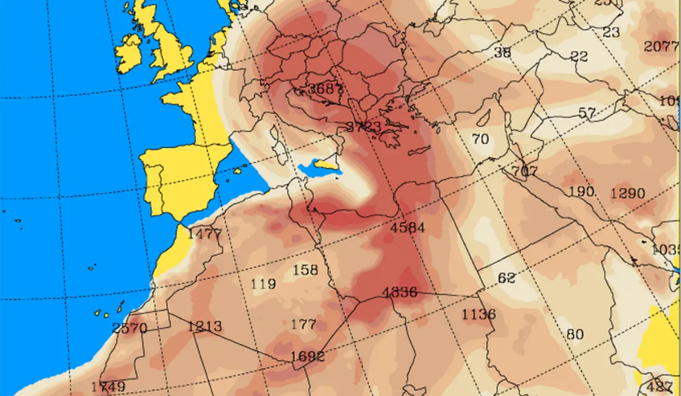 Za kraj veljače: 'Stižu ogromne količine saharskog pijeska'