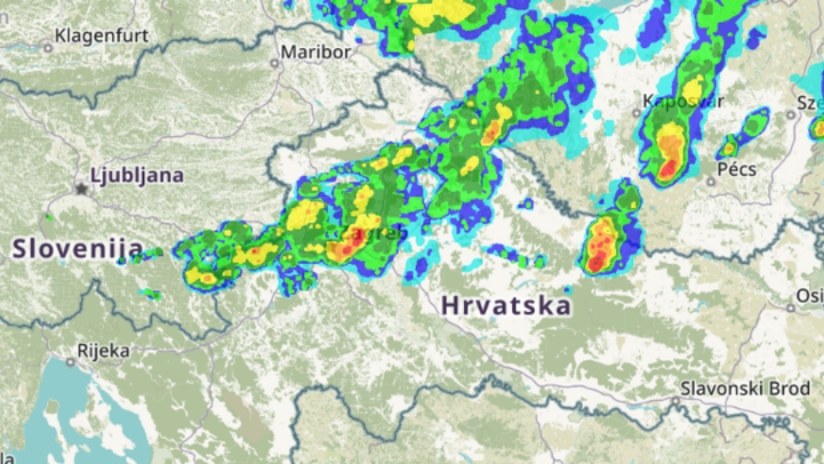 Osvježenje nakon vrućeg vala: Slijedi nestabilan vikend, pa novi toplinski val