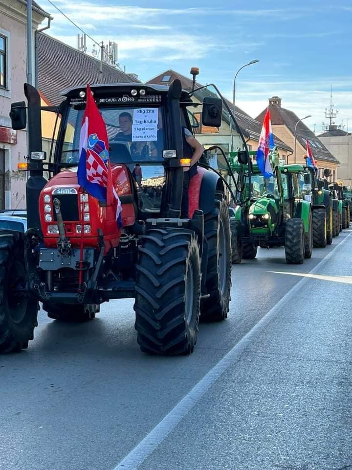 NEZADOVOLJSTVO SELJAKA  Stožer za obranu hrvatskog sela najavio mogućnost novih prosvjeda