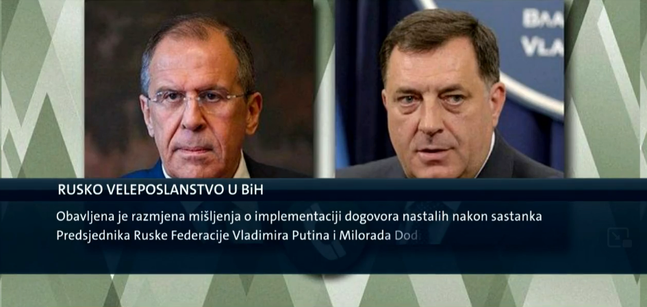 Ruski ministar vanjskih poslova Lavrov nazvao Milorada Dodika, tema - provedba "dogovora s Putinom"