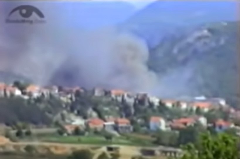 07. travnja 1992.  godine - JNA,raketiranje Širokog Brijega,