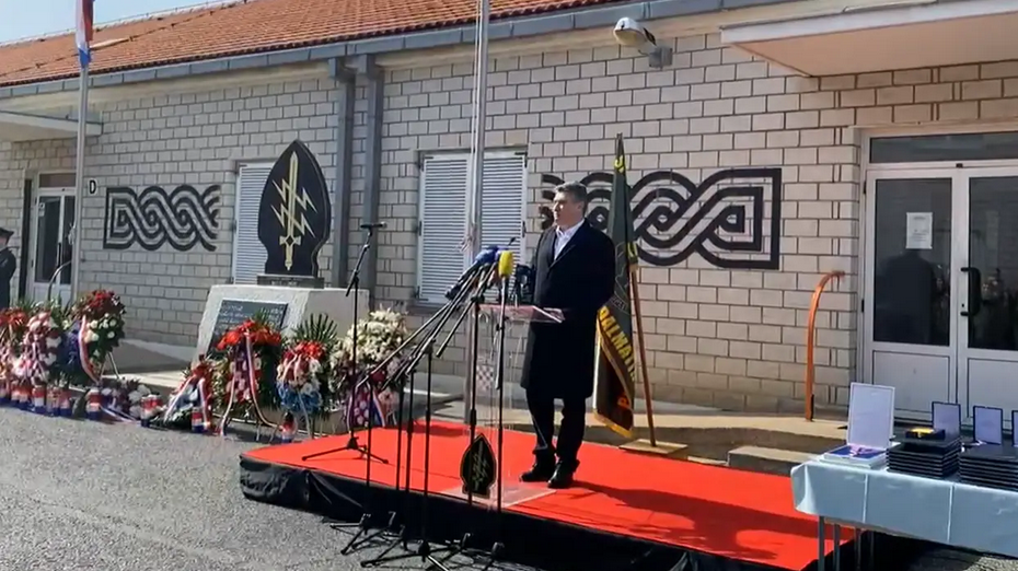 Milanović na obilježavanju 31. godišnjice osnutka Specijalne jedinice policije 'BATT' u Splitu