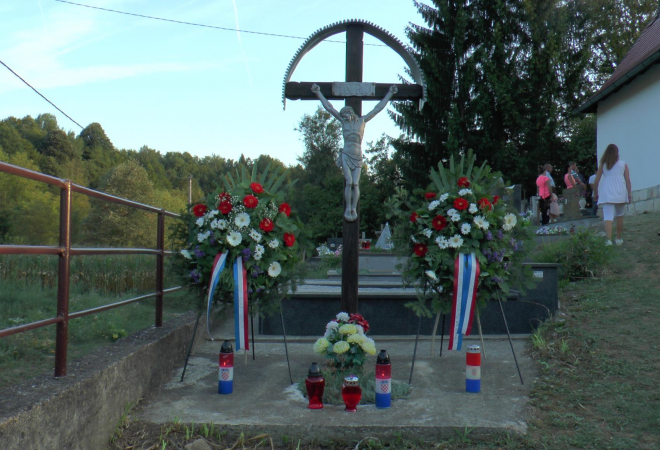 Srpski teroristi su 29. kolovoza 1991. godine opljačkali, spalili selo Skela, protjerali mještane i izvršili pokolj nad civilima