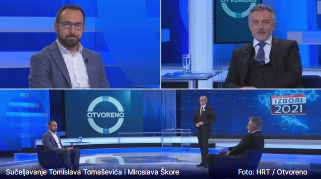 ŠKORO I TOMAŠEVIĆ U “OTVORENOM”: “Posisali ste 200 milijuna kuna, bar 60 posto isplatili sebi, pokažite što ste tim novcem napravili”