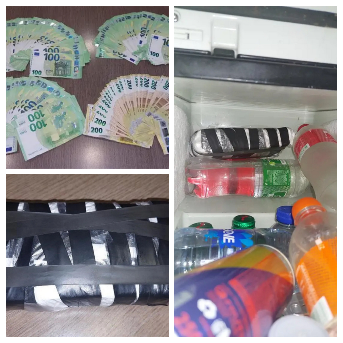 Carinici na Bajakovu u hladnjaku tegljača pronašli neprijavljenih 35.000 eura