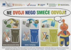 NE UBACUJTE MI SMEĆE U SANDUČIĆ ILI U DVORIŠTE!