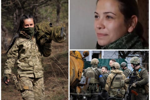 UKRAJINSKA SNAJPERISTICA:   Ukrajinci slave  svoju snajperisticu. Ugljenka strah i trepet ruskih vojnika!