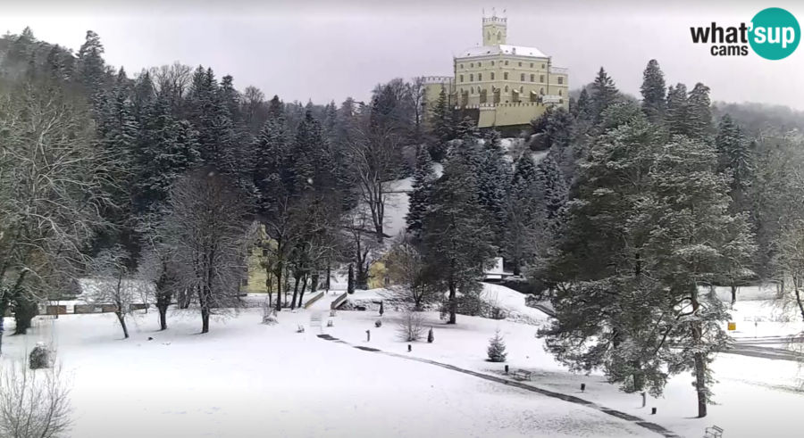 VREMENSKA PROGNOZA: Snijeg pada u Varaždinu, Zagorju…