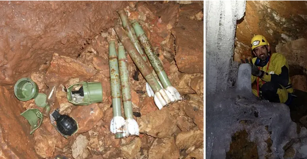 Policajci speleolozi: U 50 jama smo našli bombe, mine i zolje
