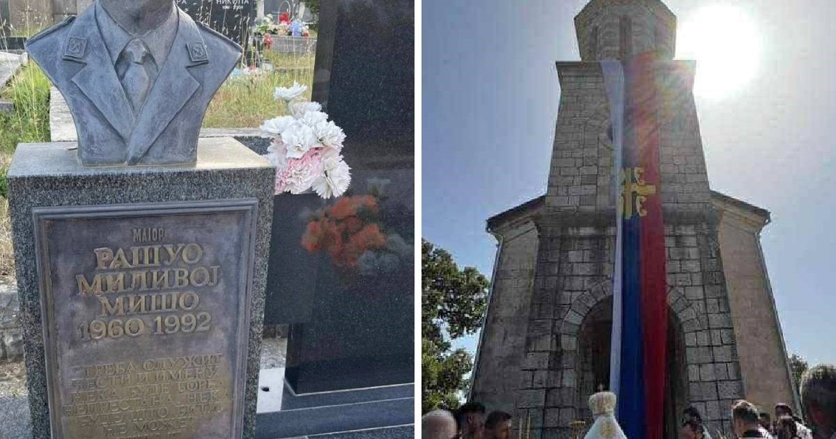 DP želi rušiti dva nadgrobna spomenika kod Knina. "Pokojnik je u odori okupatora"