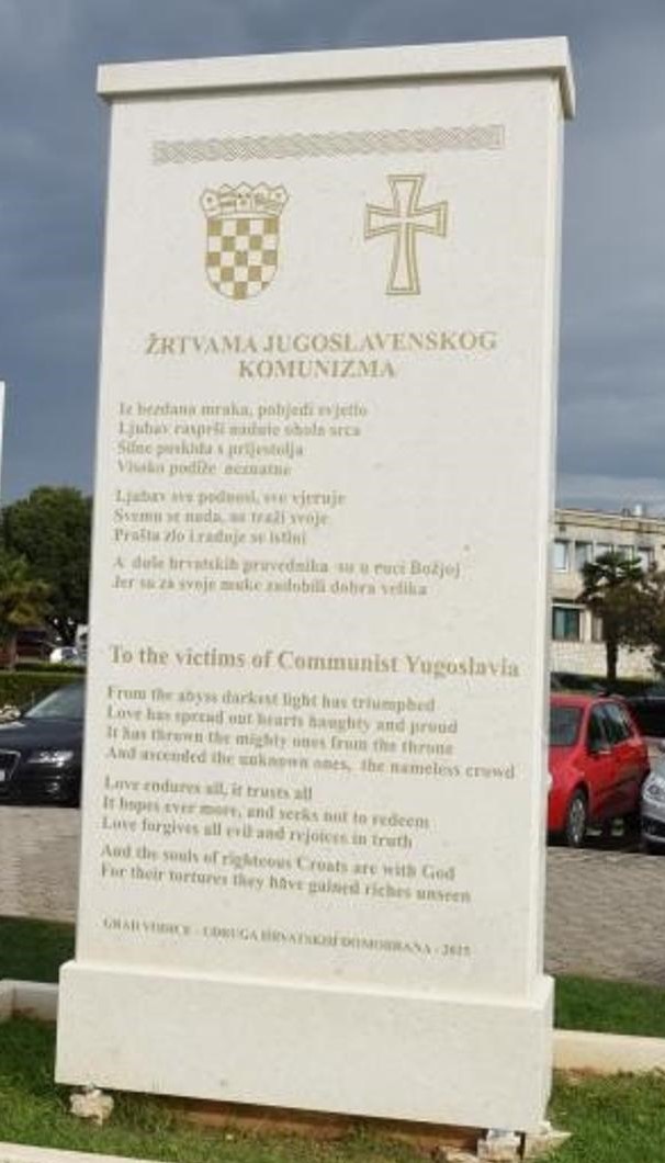 Gdje je spomenik žrtvama komunizma?