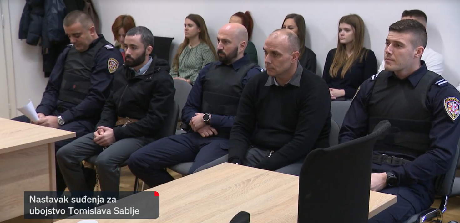 Nastavljeno suđenje za ubojstvo Tomislava Sablje: "Ako ostanem u zatvoru umrijet ću. Jedina mi je želja..."