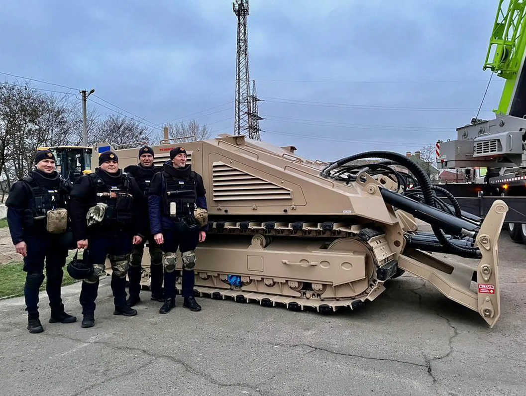 Hrvatski super roboti čiste Herson od mina: 'Hvala vam, Hrvati. Zajedno do pobjede!'