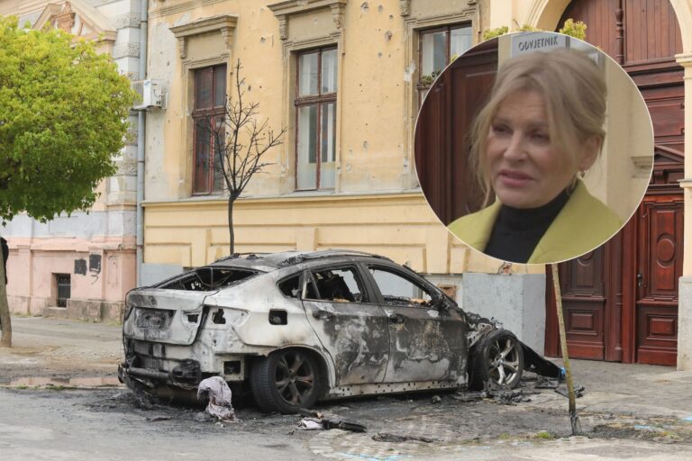 Osječka sutkinja kojoj su spalili BMW: U šoku sam, probudila sam se i čula eksplozije pod prozorom