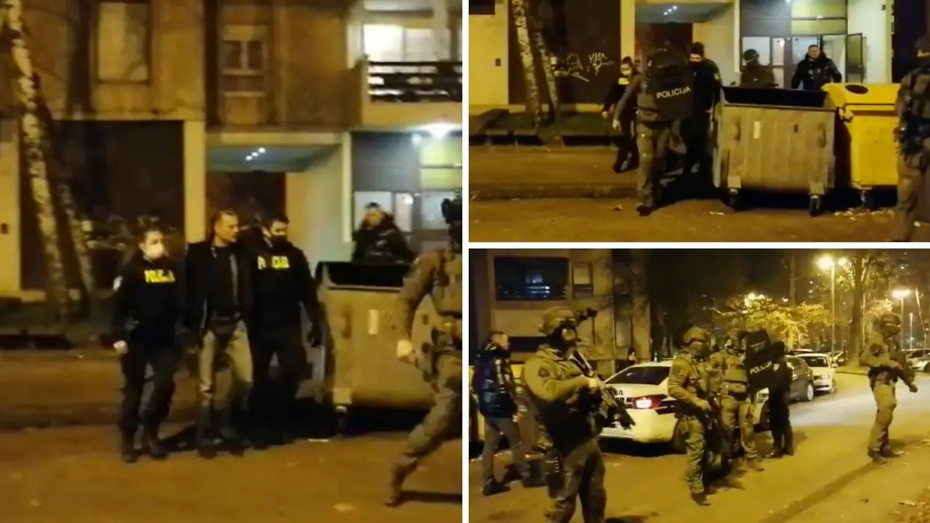 Gotova kriza, pogledajte kako odvode muškarca koji se zabarikadirao u stan