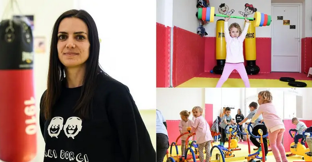 Prva dječja teretana pravi je hit među najmlađima: 'Ajde Viki, idemo se penjati na planinu'