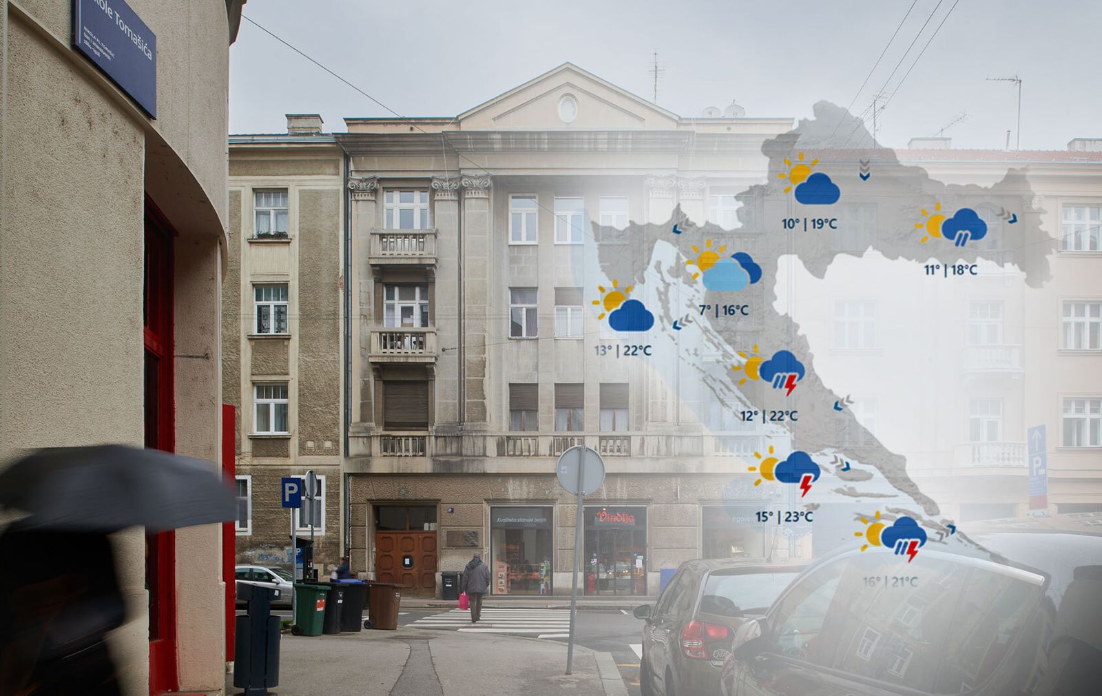 Prognoza: Nakon sunca i temperatura do 20 stupnjeva za vikend kiša i zahladnjenje. Idući tjedan opet promjena