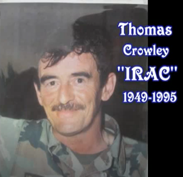 10. lipnja 1995. – godišnjica smrti istaknutog stranog dobrovoljca Thomasa Crowleya Irca - TUŽNO SJEĆANJE