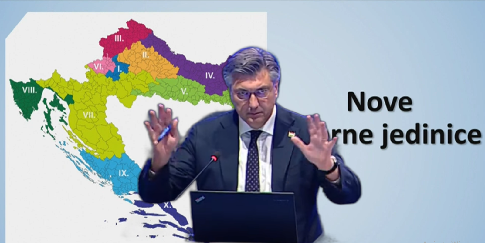 Premijer uvjerava: "Radi se o manjoj izmjeni, 78 posto birača ostaje u istim izbornim jedinicama"