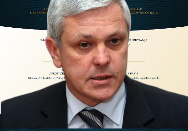 Svečano uručenje priznanja "Veliko zlatno srce" Zoranu Komaru