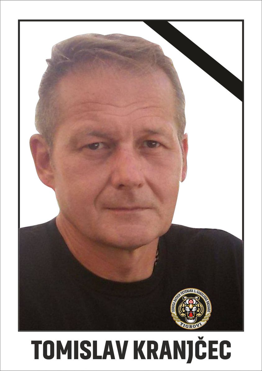 HRVATSKI BRANITELJ TOMISLAV KRANJČEC - TOMEK (20. 10. 1968. - 01. 08. 2022.) - POSLJEDNI POZDRAV