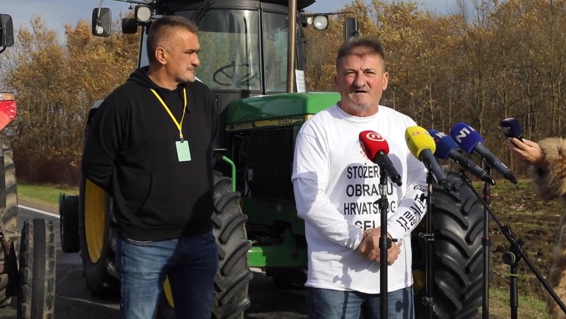 Pokrovac: "Prosvjedi svinjogojaca se nastavljaju" (VIDEO)