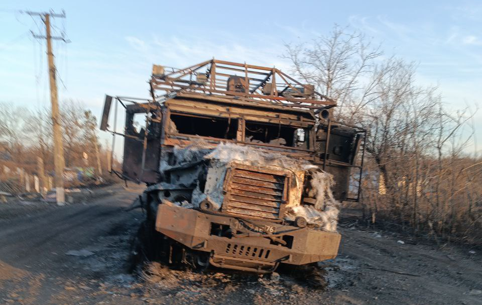 Ukrajinske snage uništile ruski višecijevni bacač raketa TOS-2 Tosočka