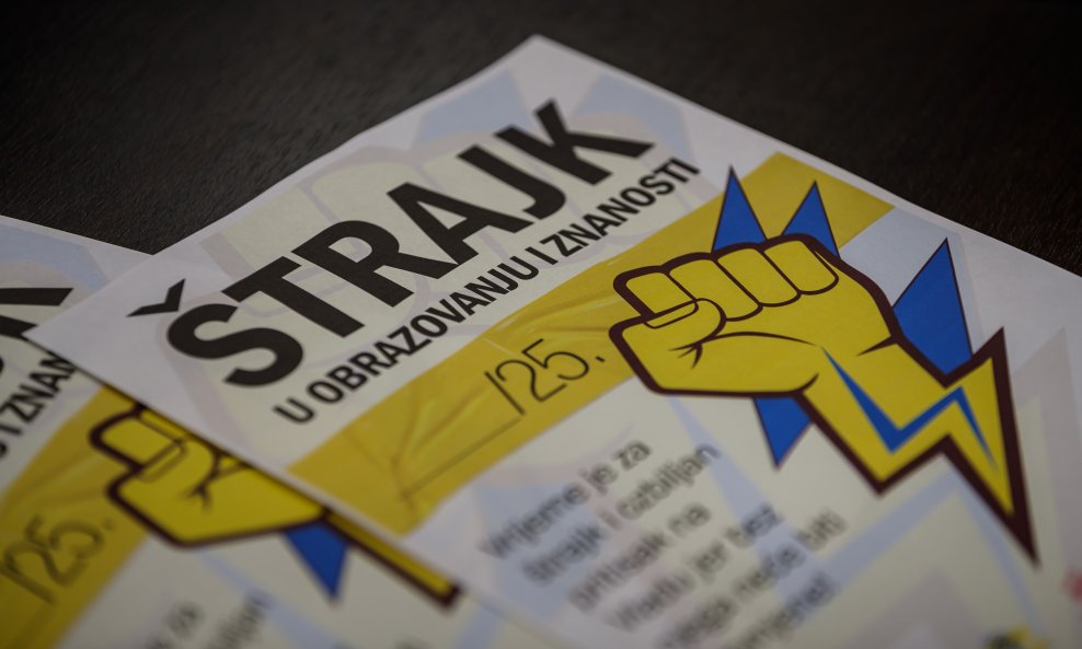 U Dalmaciji danas počeo prvi od pet najavljenih štrajkova u obrazovanju