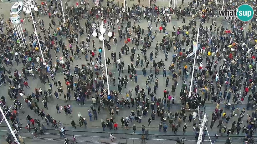 NIKAD MASOVNIJI PROSVJED U ZAGREBU! Hrvatska je ustala protiv covid-potvrda