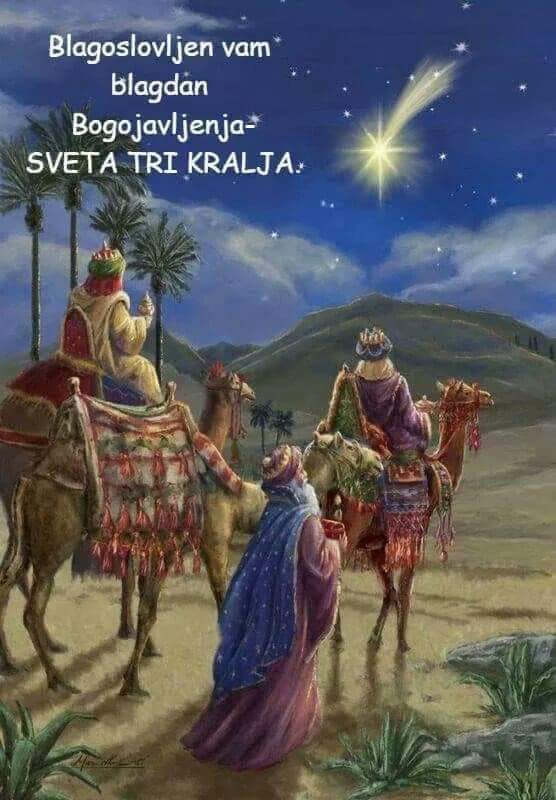 Blagdan je Sveta tri kralja