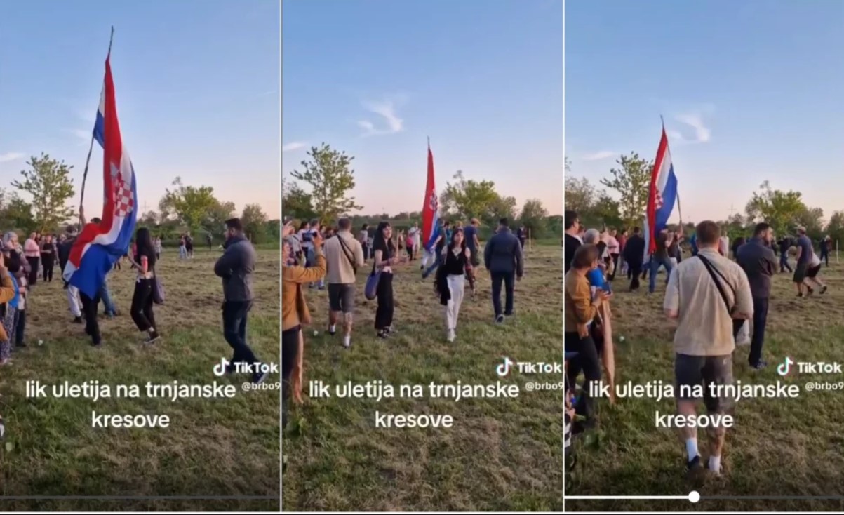 Na kresovima im je zasmetala hrvatska zastava: Hrvat im očitao bukvicu Thompsonovim citatom (VIDEO)