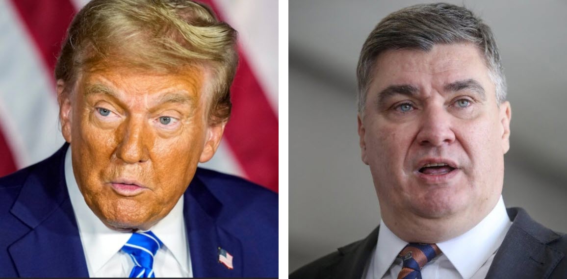 HDZ oštro kritizira Milanovića zbog stavova o Trumpu: "Predsjednik s prijetvornim karakterom, antiamerički i anti-NATO orijentiran"
