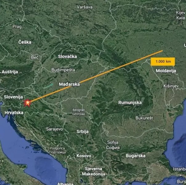 Ruska agencija tvrdi da su dva ukrajinska drona lansirana na Krim, jedan završio u Zagrebu; Ukrajina poručuje da je to laž