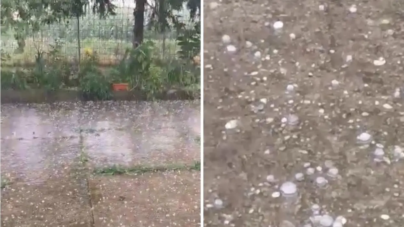 Pala tuča kod Vinkovaca: 'Nevrijeme je došlo u sekundi, uništilo nam je voće i povrće'