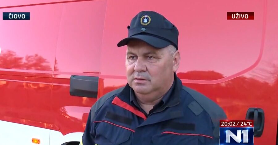 Slavko Tucaković: Očekujemo još jednu tešku noć za vatrogasce